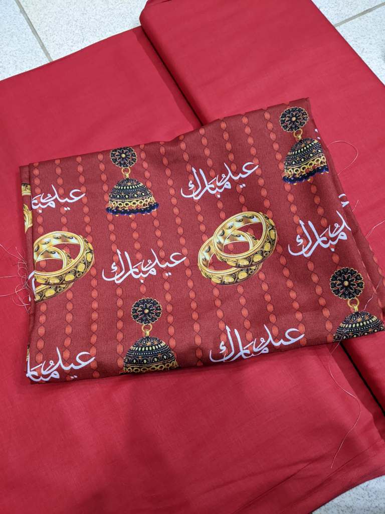 Eid Mubarak 3D (Bold Red) - Image 2